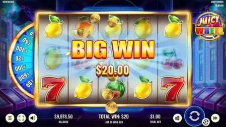 Juicy Wheel slot screenshot 2
