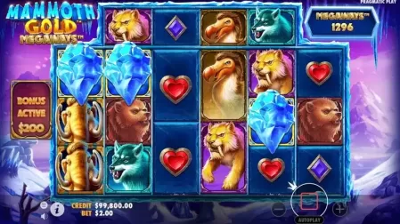 Mammoth Gold Megaways slot screenshot 3