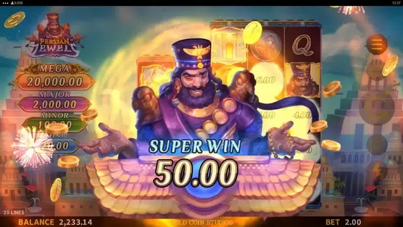 Persian Jewels slot screenshot 4