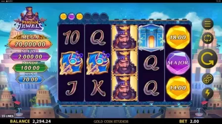 Persian Jewels slot screenshot 1