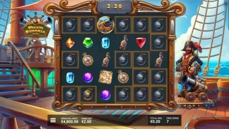 Pirate Bonanza slot screenshot 5
