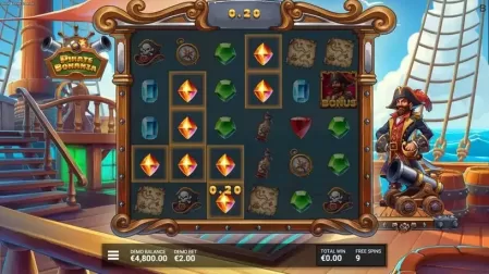 Pirate Bonanza slot screenshot 4