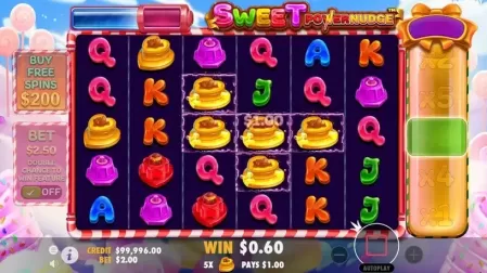 Sweet Powernudge slot screenshot 2