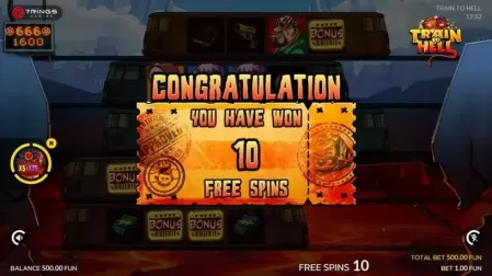 Train to Hell slot screenshot 3
