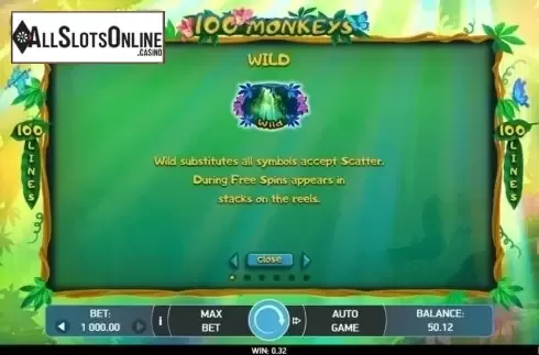 Features 1. 100 Monkeys from Bet2Tech