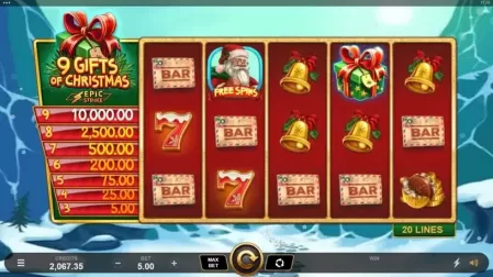 9 Gifts of Christmas slot screenshot 1