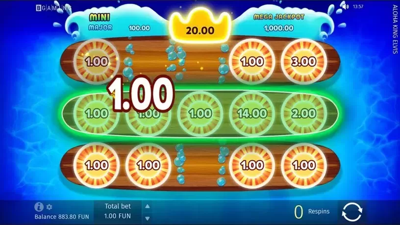 Aloha King Elvis slot screenshot 4