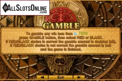 Screen5. Aztec Glory from EGT