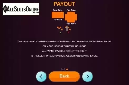Paylines. Book Of Sheba (Betixon) from Betixon