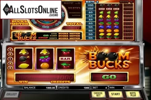 Screen 1. Boom Bucks from Betsoft
