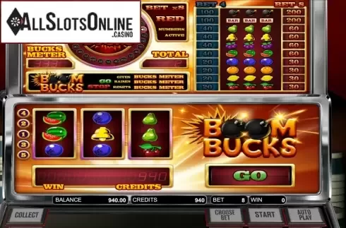 Screen 5. Boom Bucks from Betsoft