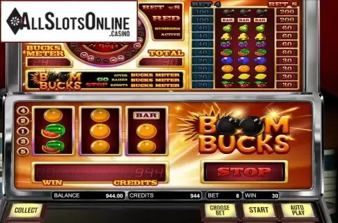 Screen 4. Boom Bucks from Betsoft