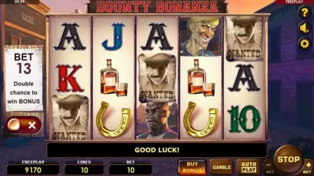 Bounty Bonanza slot screenshot 4