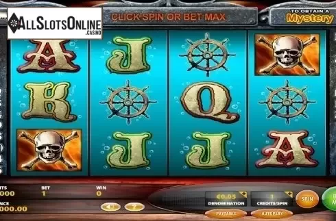 Reel Screen. Burning Ocean from IGT