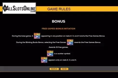Free Games screen