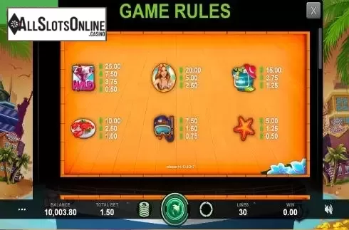 Max Win Screen. Cruise of Fortune from Caleta Gaming