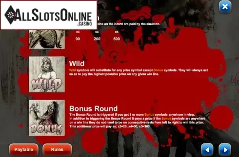 Screen2. Deadworld from 1X2gaming