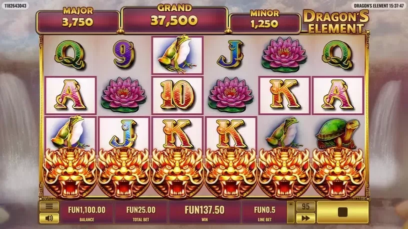Dragon's Element slot screenshot 3