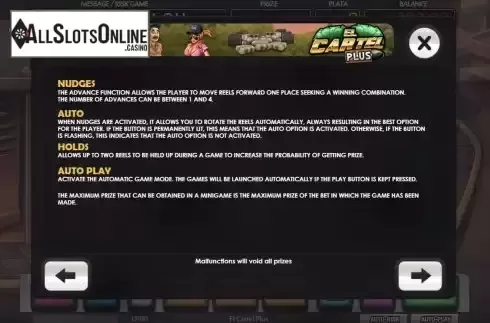 Game Features Screen 2