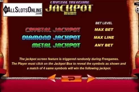 Paytable . Emperor Gate from Spadegaming
