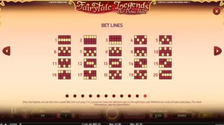Fairytale Legends: Red Riding Hood slot screenshot 4