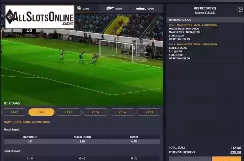 Bet Screen