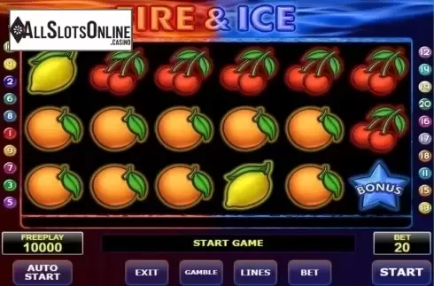 Screen6. Fire And Ice (Amatic Industries) from Amatic Industries