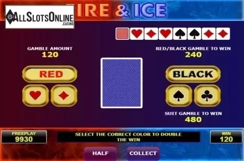 Screen9. Fire And Ice (Amatic Industries) from Amatic Industries