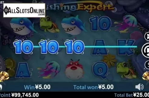 Win Screen 4. Fishing Expert from Virtual Tech
