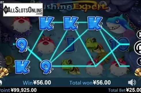 Win Screen . Fishing Expert from Virtual Tech
