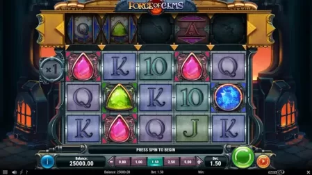 Forge of Gems slot screenshot 1