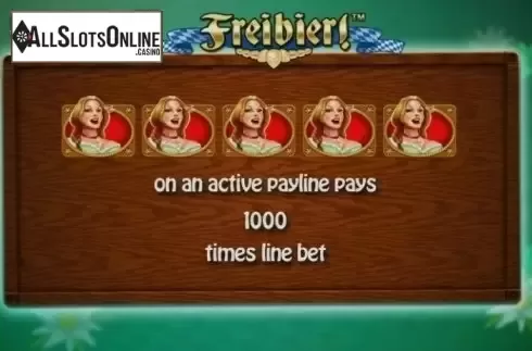 Screen5. Freibier! from Greentube