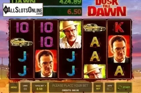 Reel Screen. From Dusk Till Dawn from Novomatic
