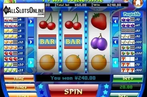 Game workflow 3. Fruit Machine (Slot Factory) from Slot Factory