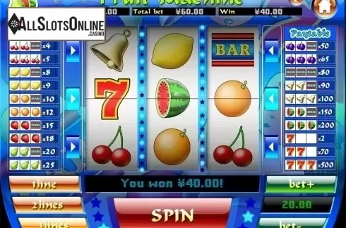 Game workflow . Fruit Machine (Slot Factory) from Slot Factory