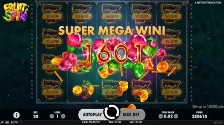 Fruit Spin slot screenshot 4