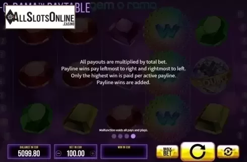 Info. Gem-O-Rama from SYNOT