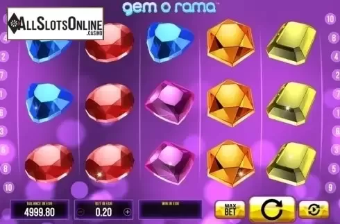 Reel Screen. Gem-O-Rama from SYNOT