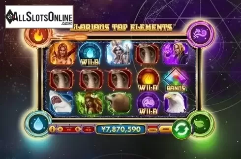 Reel Screen. Glorious Top Elements from Skywind Group