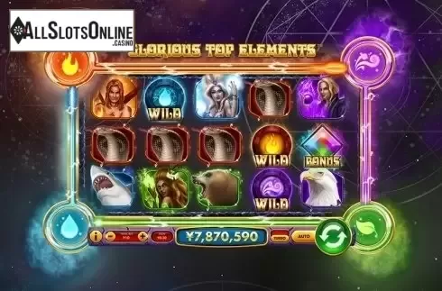 Reel Screen. Glorious Top Elements from Skywind Group