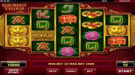 Grand Tiger slot screenshot 1