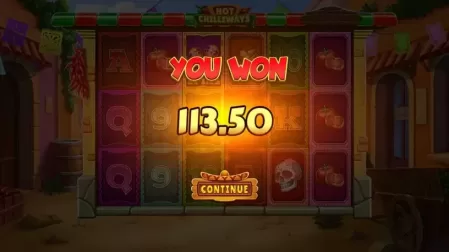 Hot Chilliways slot screenshot 7