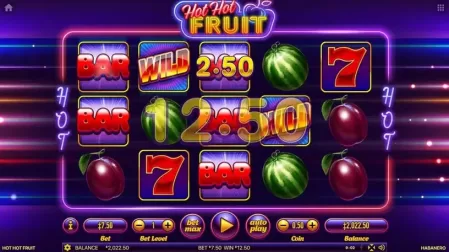 Hot Hot Fruit slot screenshot 3