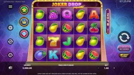 Joker Drop slot screenshot 2