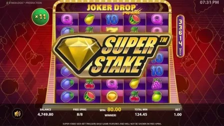 Joker Drop slot screenshot 5