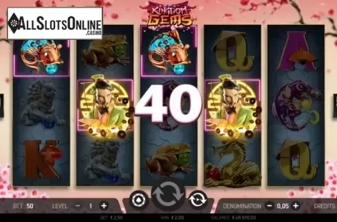 Win screen 2. Kingdom Gems from FBM
