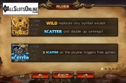 Features. Legendary Hegemony from Dream Tech