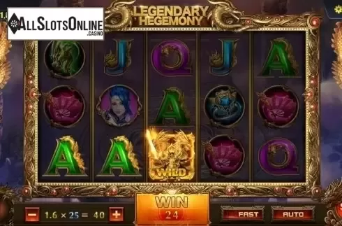 Win Screen. Legendary Hegemony from Dream Tech
