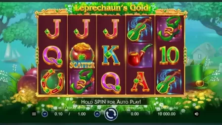 Leprechaun's Gold slot screenshot 1