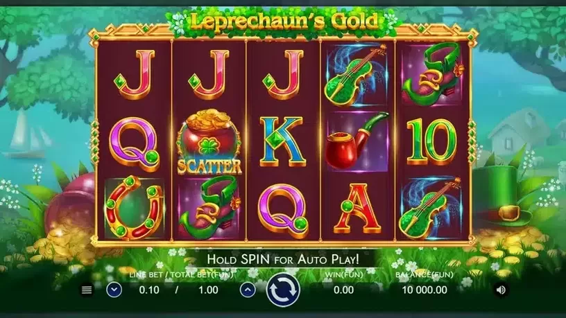 Leprechaun's Gold slot screenshot 1